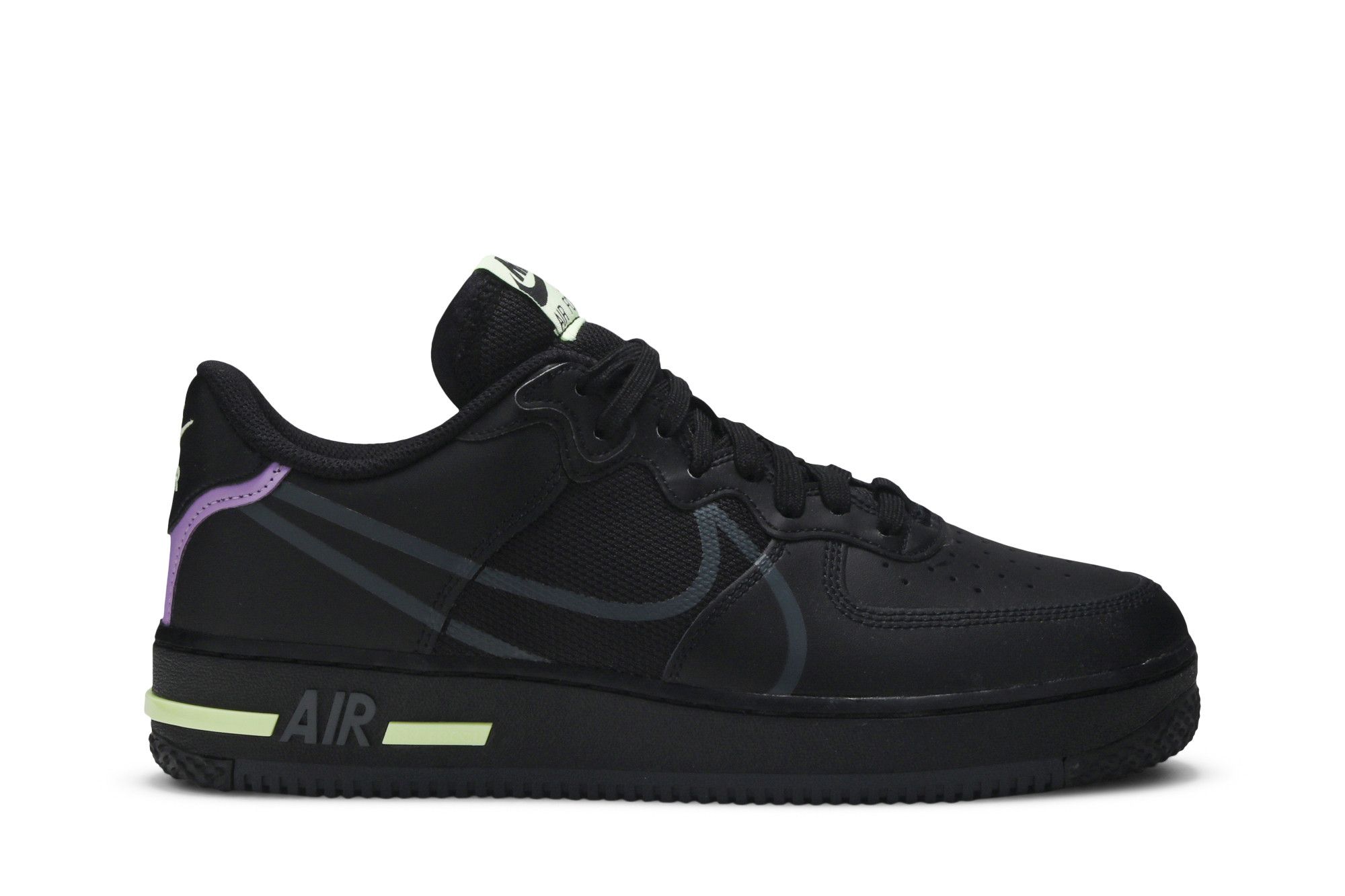 Buy Air Force 1 React Violet Star CD4366 001 GOAT