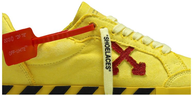 Off White Vulc Sneaker Yellow Red