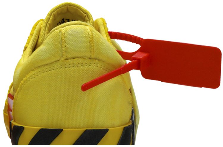 Off White Vulc Sneaker Yellow Red