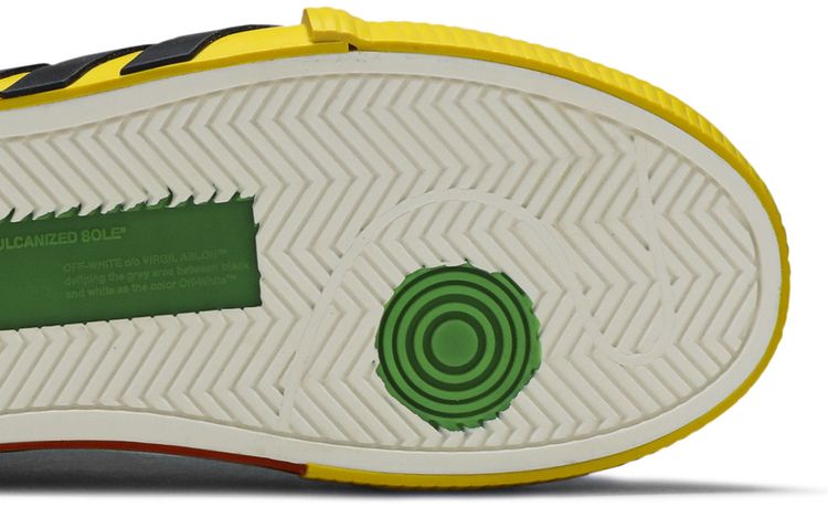 Off White Vulc Sneaker Yellow Red