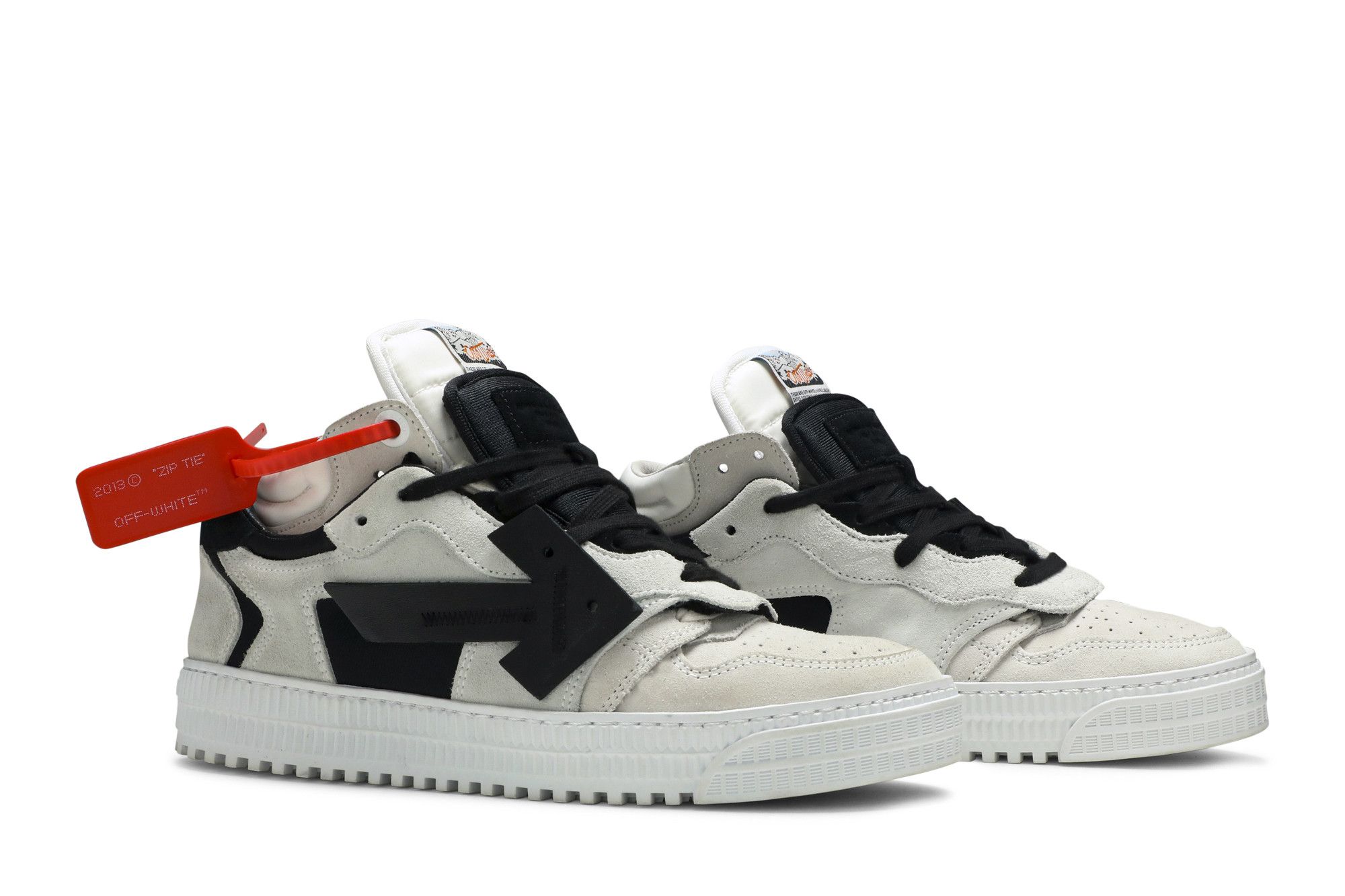 ブランド購入サイト Buy Off-White OMIA151R20D38059 - Black' 'Beige Off-Court スニーカー