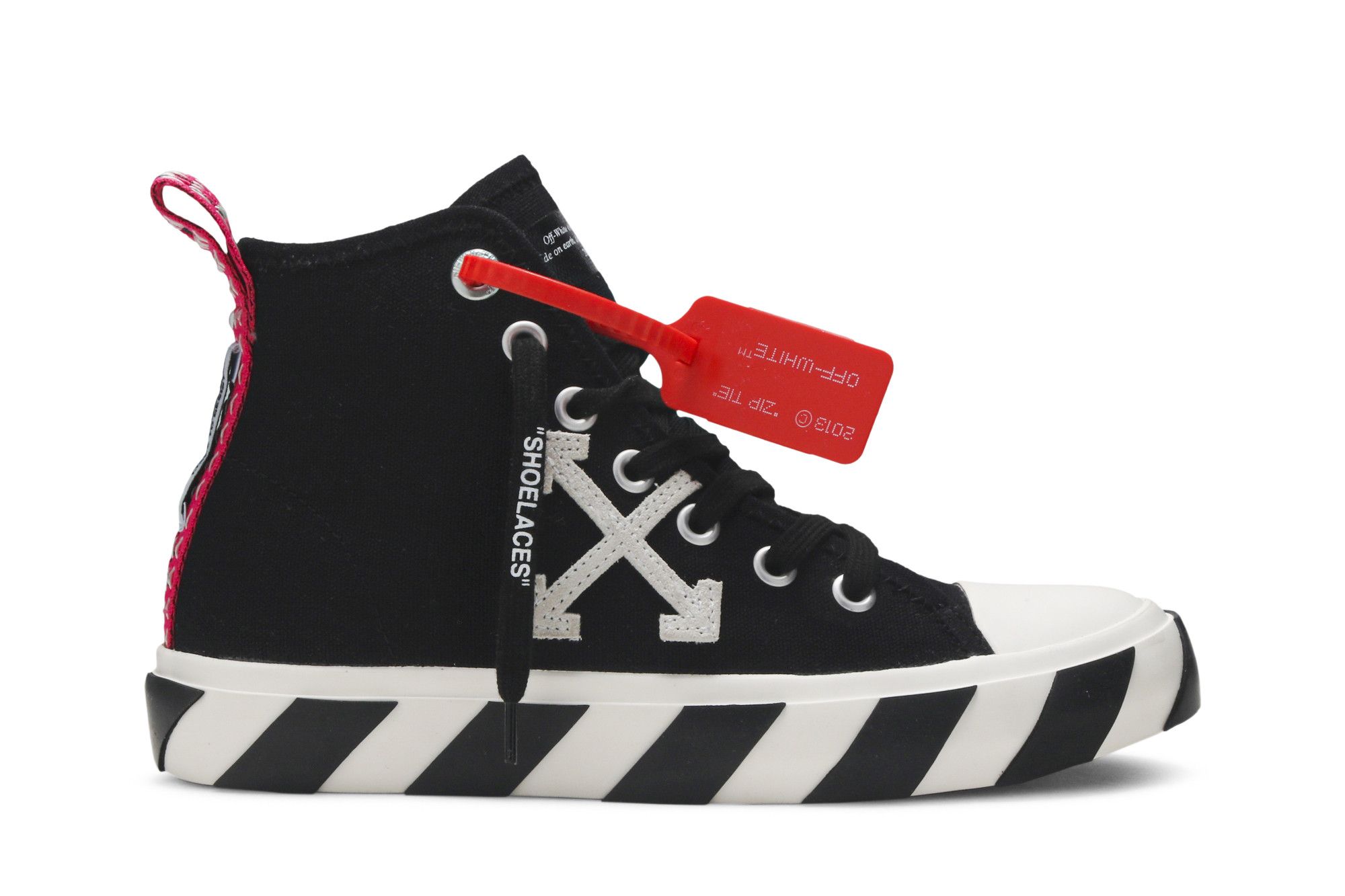 Off white vulc high top black online