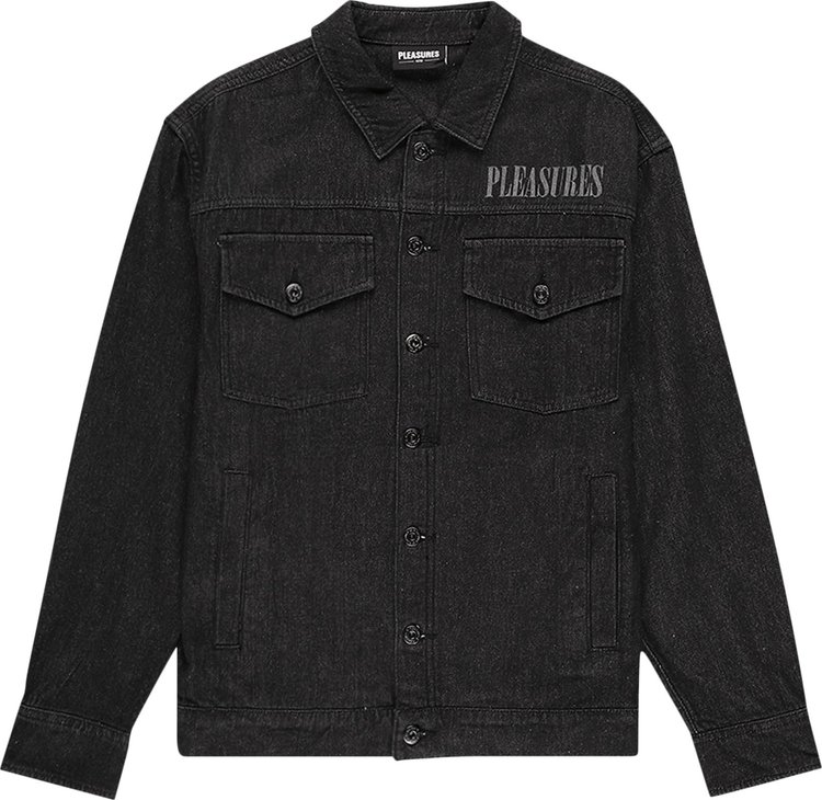 Pleasures Desire Trucker Jacket Black