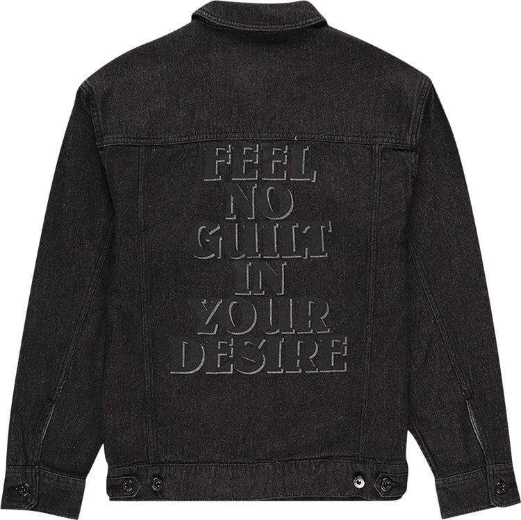 Pleasures Desire Trucker Jacket Black