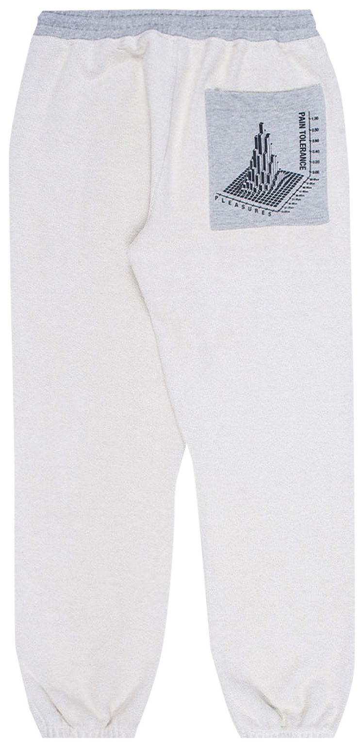 Pleasures Logic Reverse Terry Sweatpants Grey