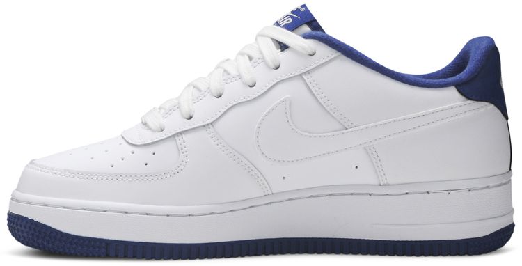 Nike Air Force 1 GS White Deep Royal Blue