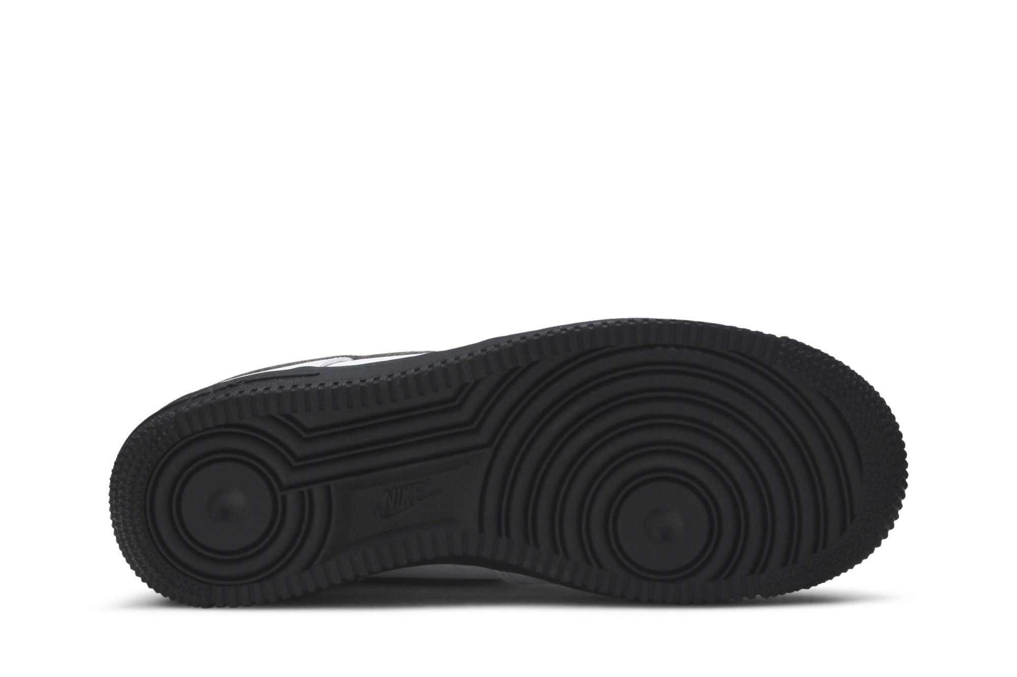 Black air force 1 white sole shop