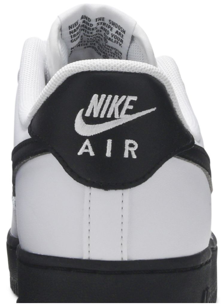 Nike Air Force 1 Low White Black Sole