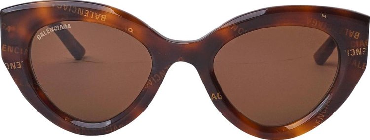 Balenciaga Cat Eye Sunglasses 'Havana'