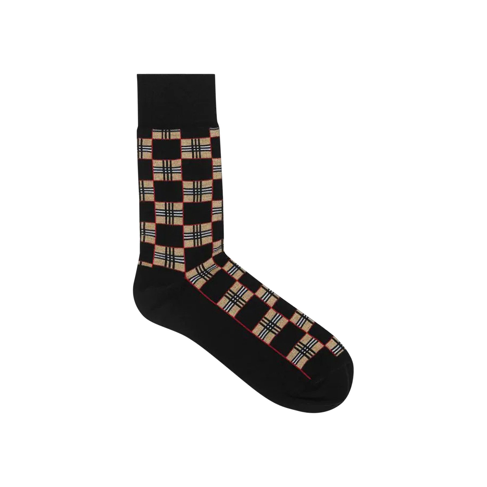Burberry pattern best sale socks