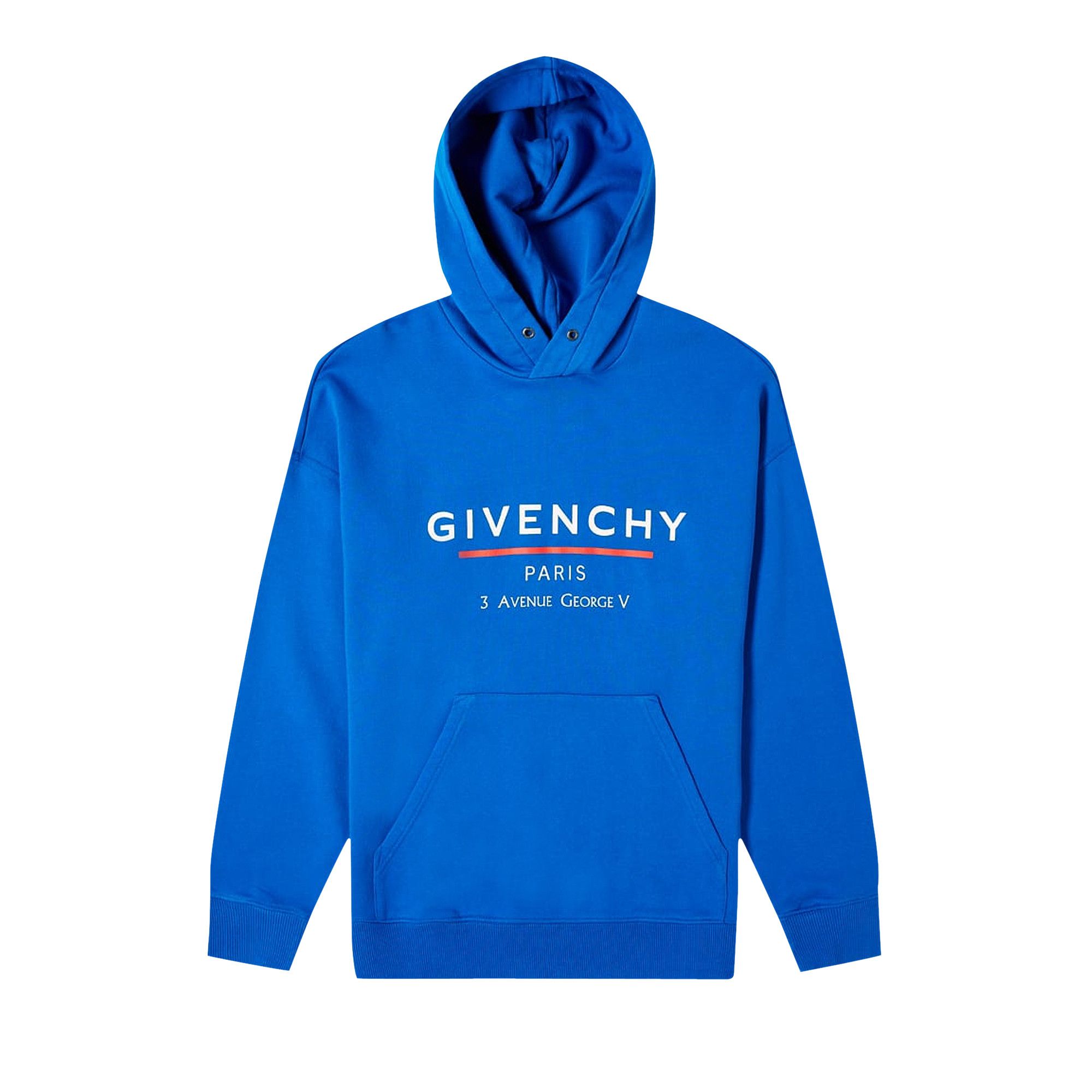 Givenchy paris hoodie blue clearance