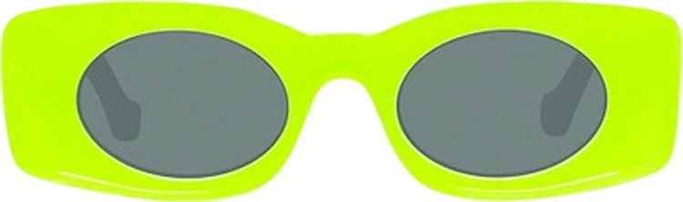 Loewe Paula's Ibiza Sunglasses 'Shiny Yellow/Smoke'