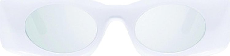 Loewe Paula's Ibiza Sunglasses 'White/Smoke'