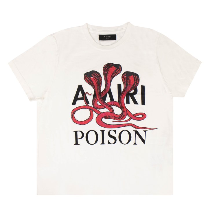Amiri Snake Poison T-Shirt 'White'