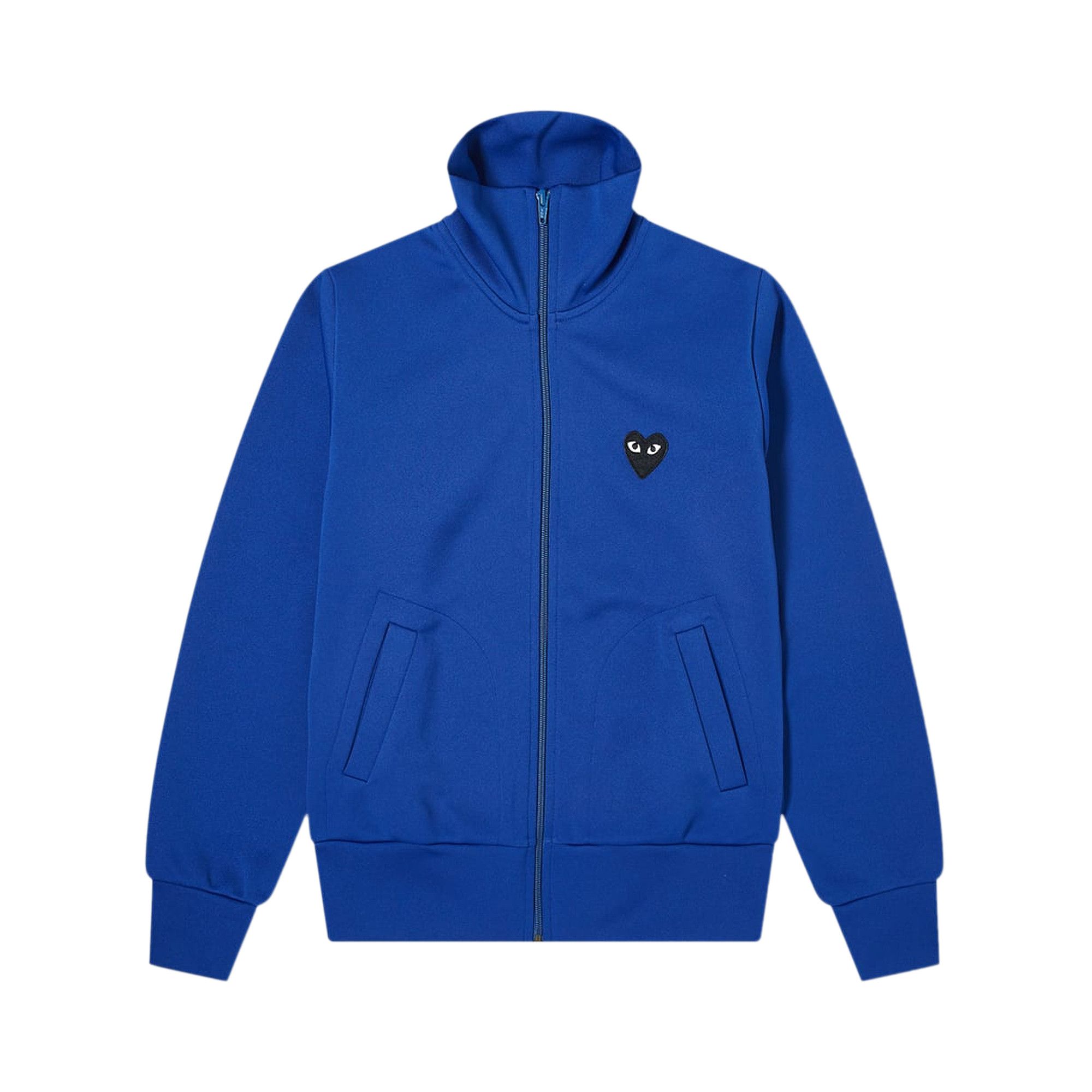 Buy Comme des Garçons PLAY Heart Logo Track Jacket 'Navy' - P1T255