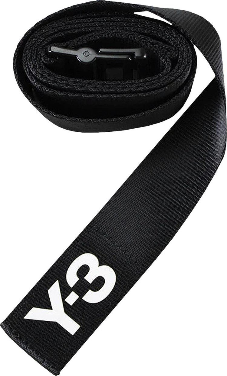 Y 3 Classic Logo Belt Black