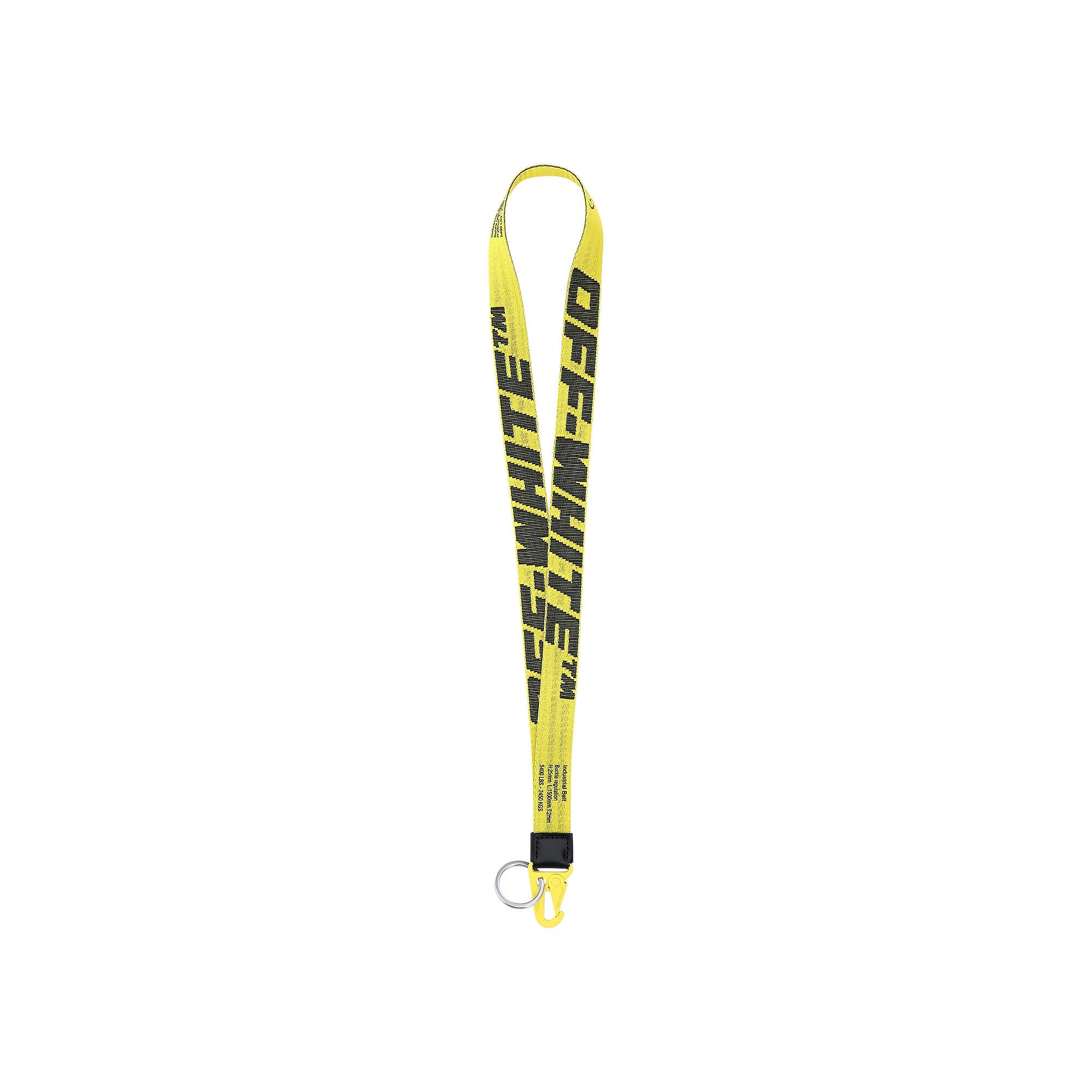 Buy Off-White 2.0 Industrial Necklace 'Yellow/Black' - OMZG020E20FAB0011810  | GOAT