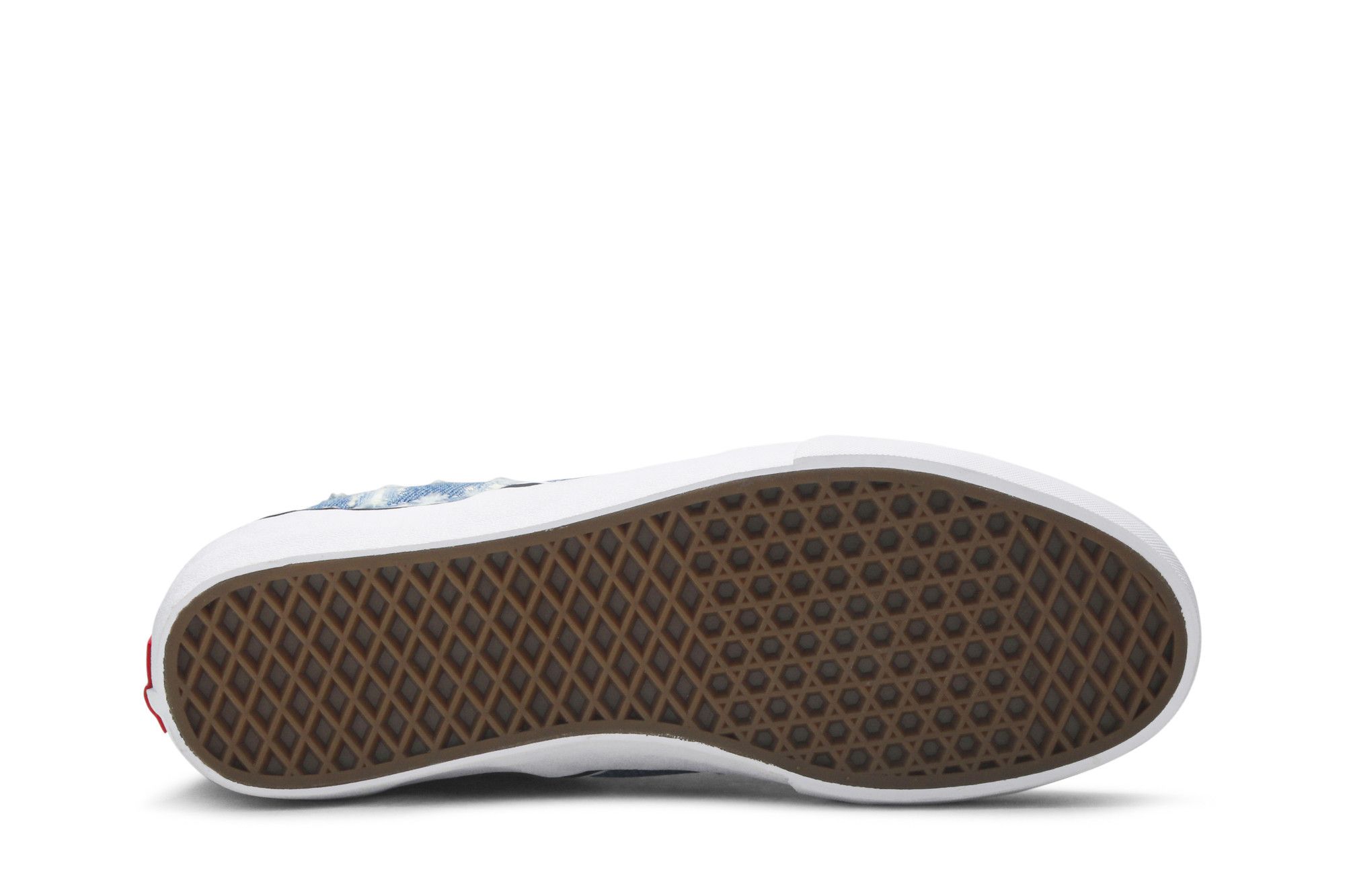 Buy Supreme x Vans Slip-On 'Blue Hole Punch Denim' - VN0A38DD2DD
