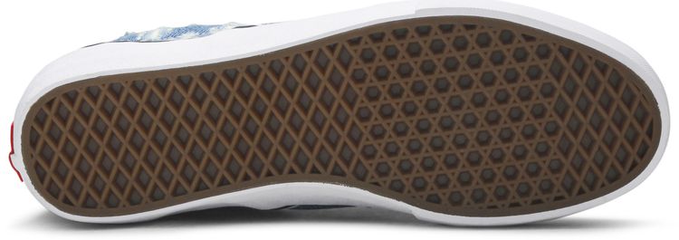 Supreme x Vans Slip On Blue Hole Punch Denim