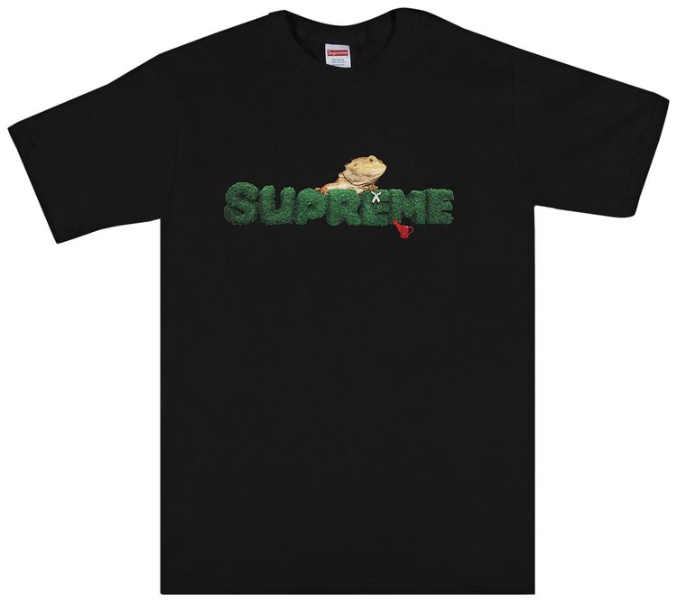 Supreme Lizard Tee Black