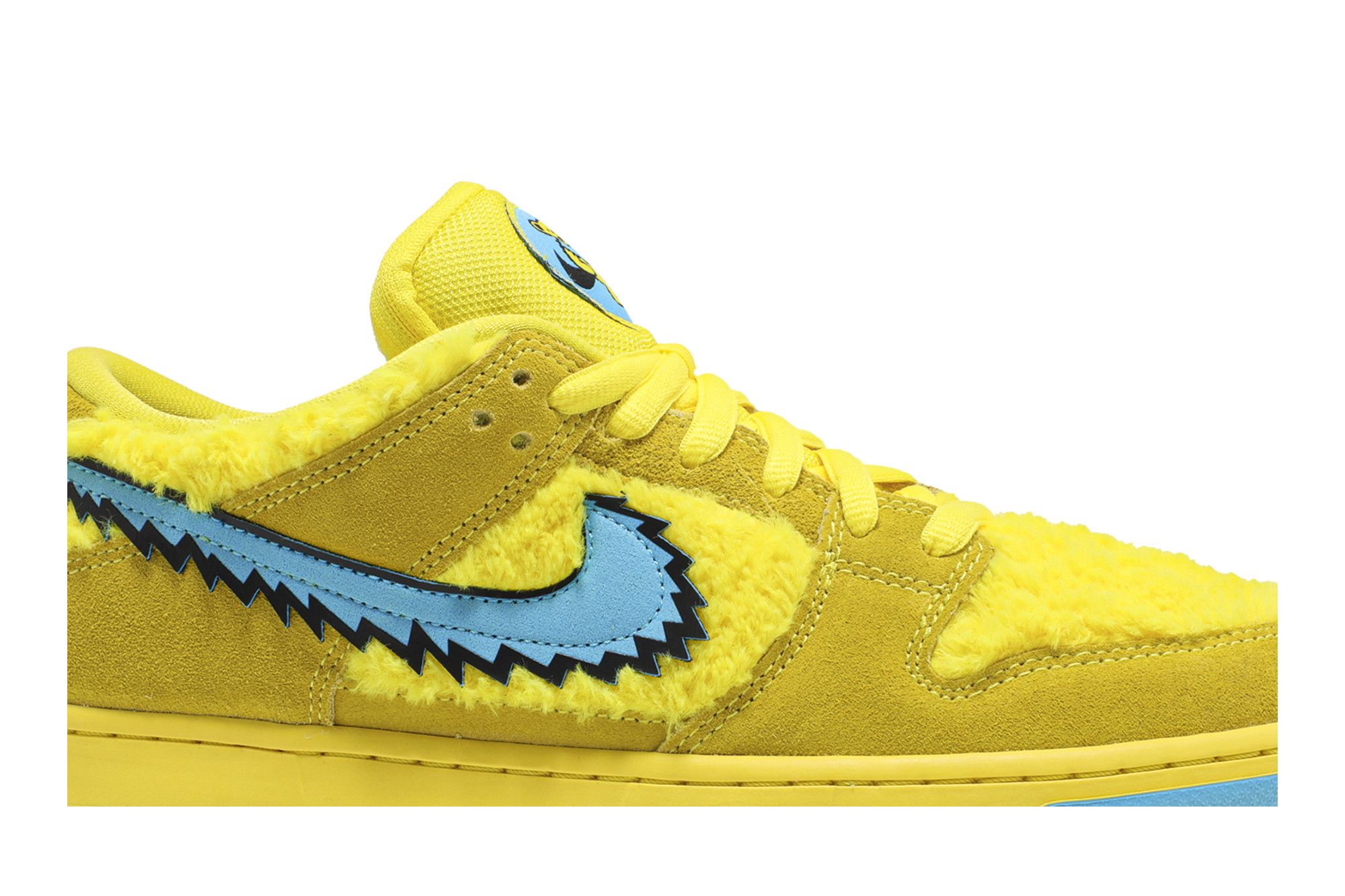 Size 10.0 Grateful Dead x Dunk Low SB Yellow Bear