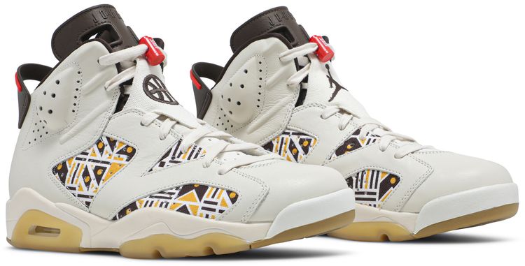 Air Jordan 6 Retro Quai 54   Sail Gum