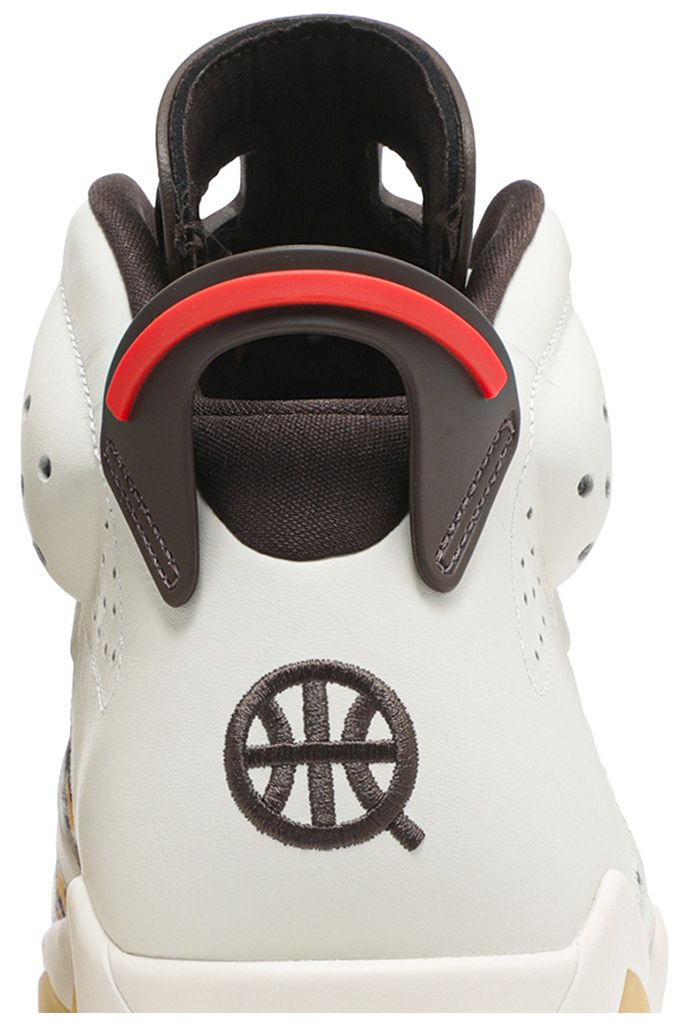 Air Jordan 6 Retro Quai 54   Sail Gum