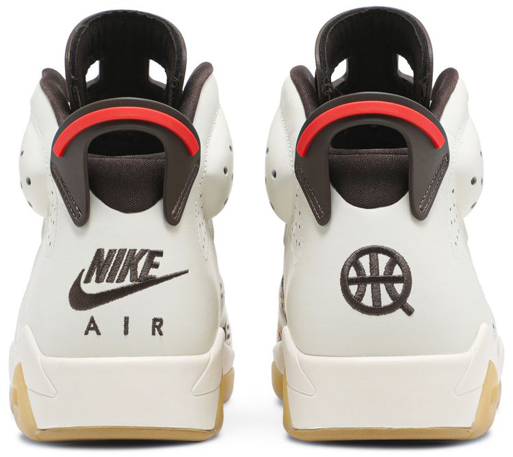 Air Jordan 6 Retro Quai 54   Sail Gum