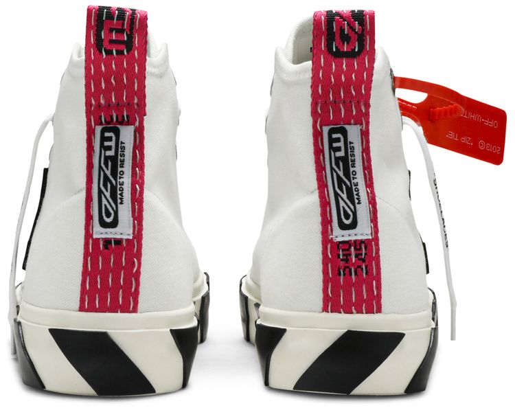 Off White Vulc Sneaker Mid White Black