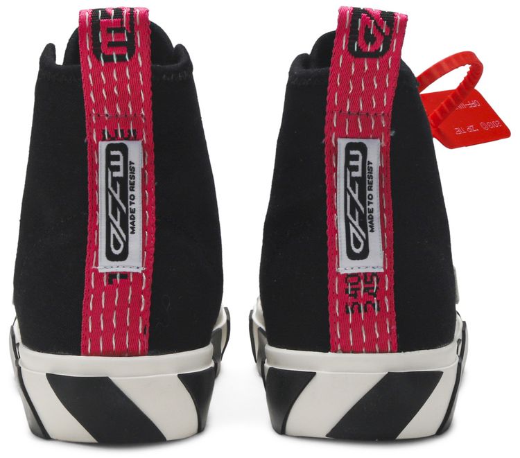 Off White Vulc Sneaker Mid Black White