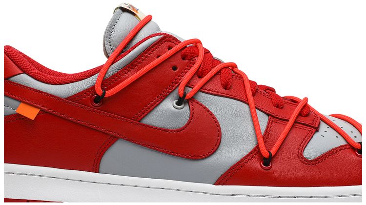 Off White x Dunk Low University Red