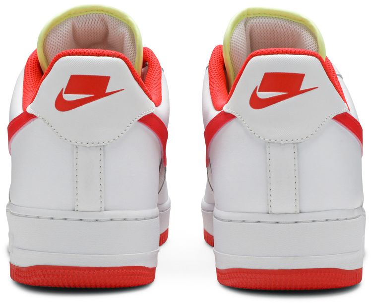 Nike Air Force 1 Low Transparent White Crimson