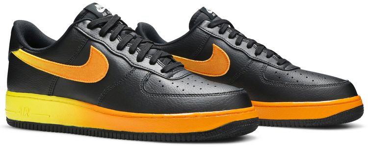 Nike Air Force 1 Low 07 LV8 Black Orange Peel