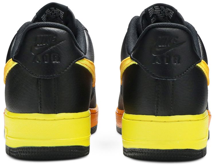 Nike Air Force 1 Low 07 LV8 Black Orange Peel