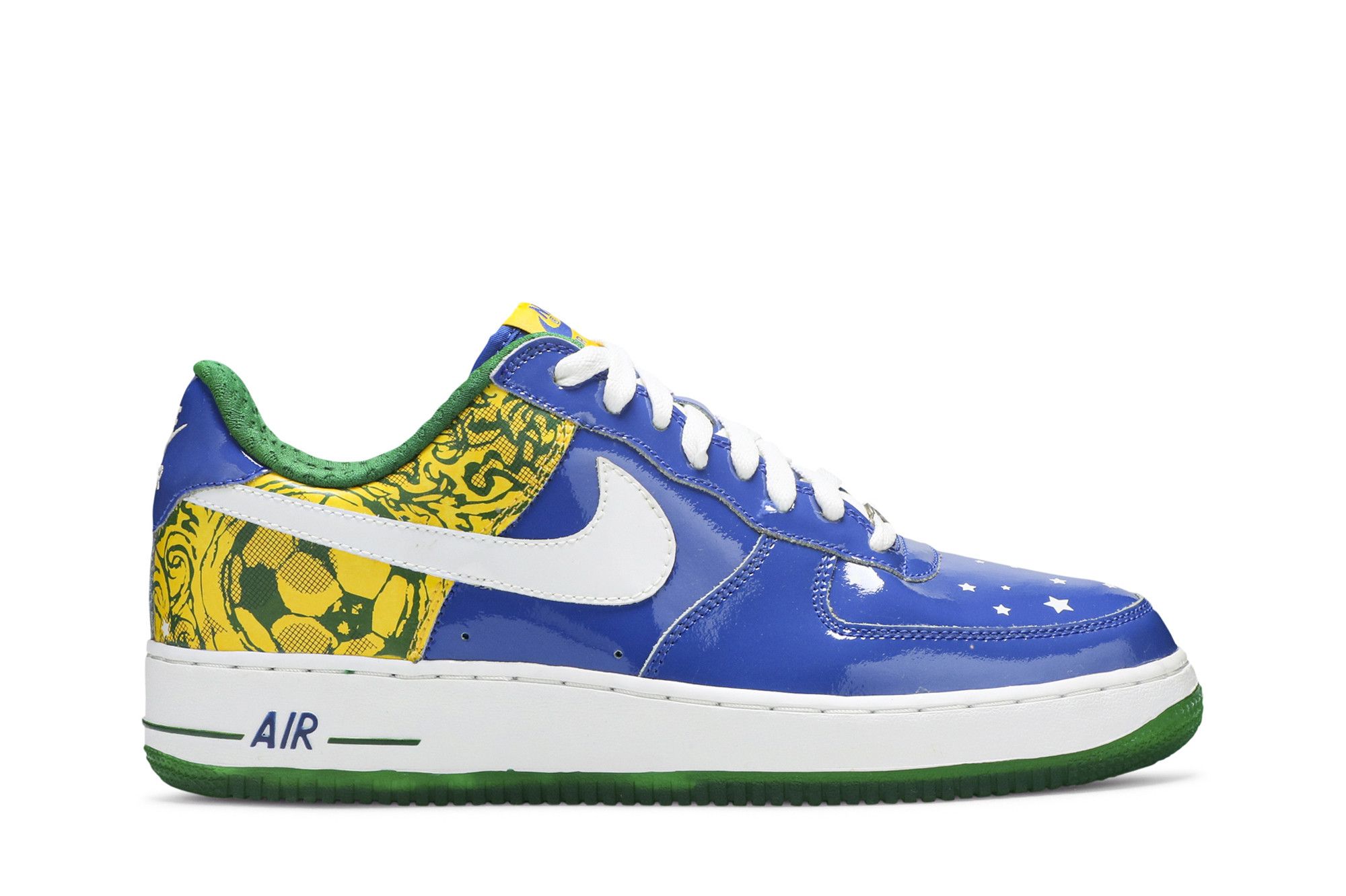 Achetez des Air Force 1 Premium Collection Royale Ronaldinho 313983 411 GOAT FR