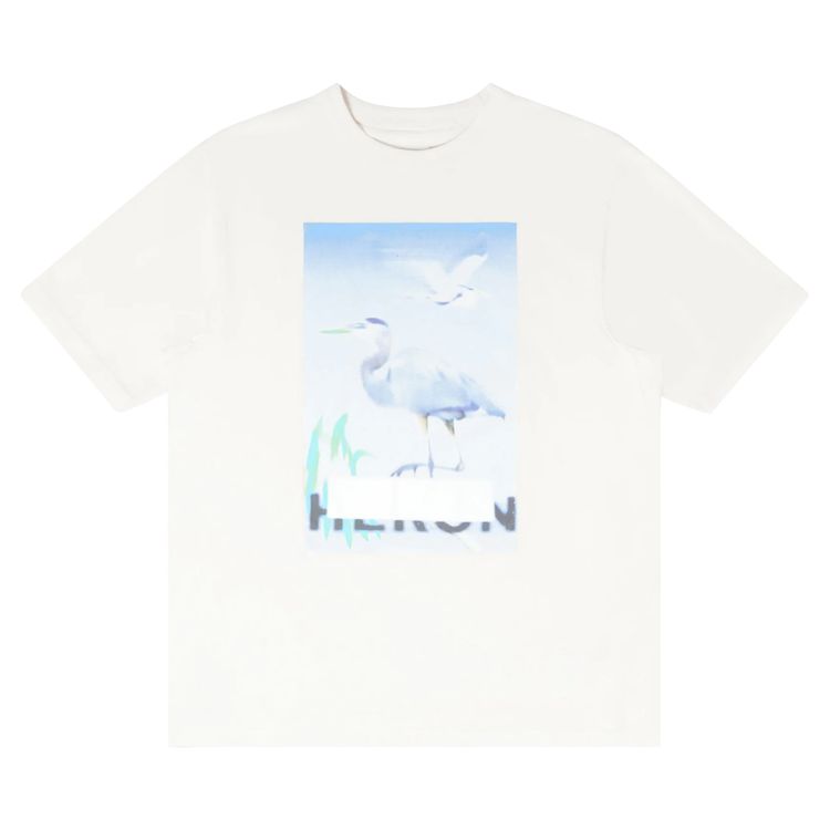 Heron Preston Censored Heron Tee WhiteLight Blue