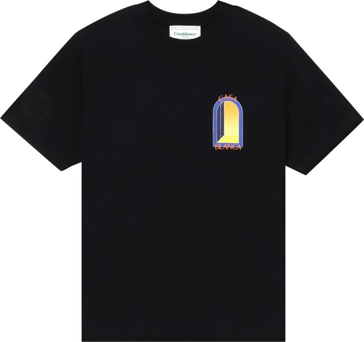 Buy Casablanca L'Arche De Nuit T-Shirt 'Black' - MS23 JTS 001 16 BLAC ...