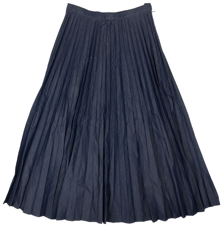 Junya Watanabe Maxi Denim Skirt Blue