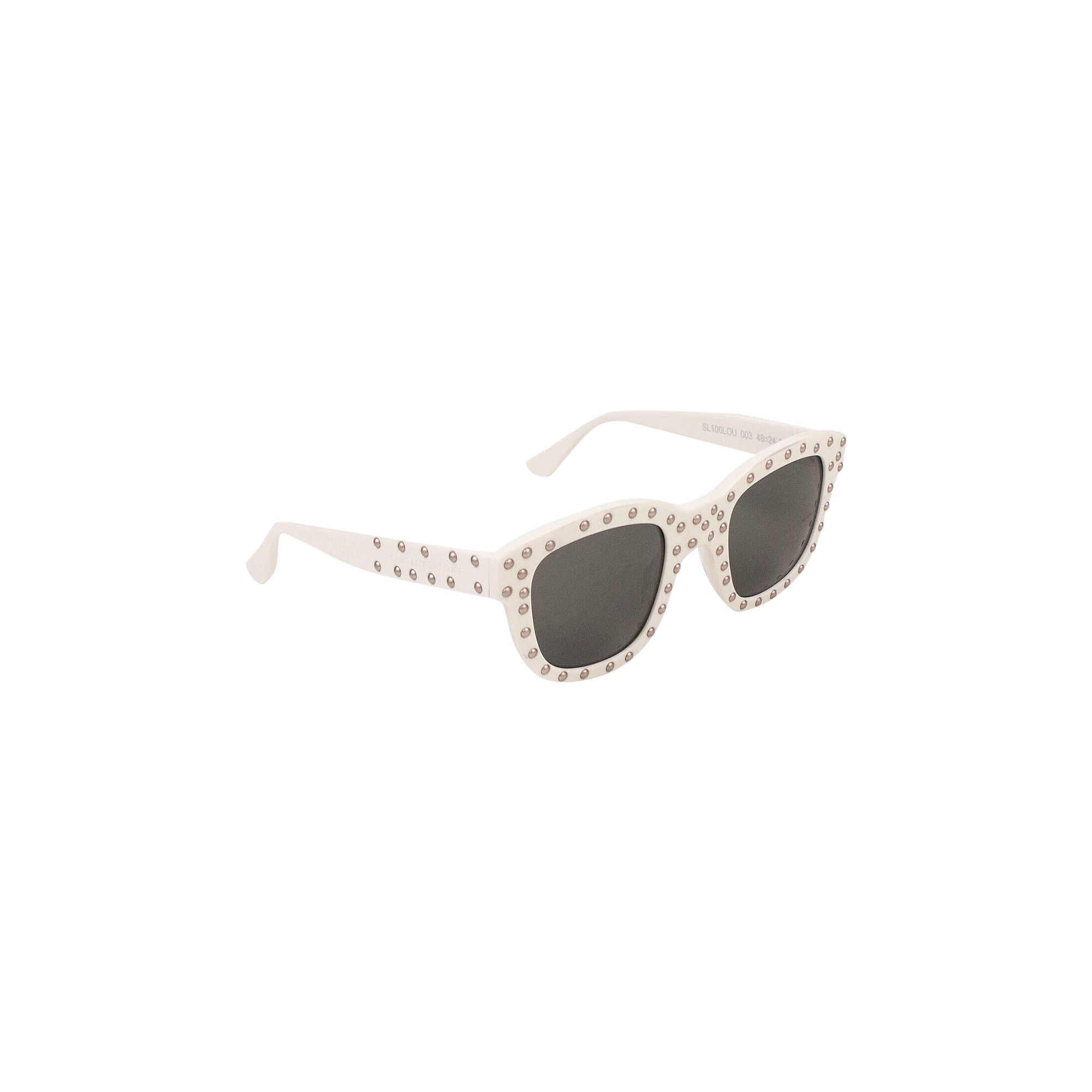 Buy Saint Laurent Surf Sunglasses 'White' - 0065 2000010SS WHIT | GOAT