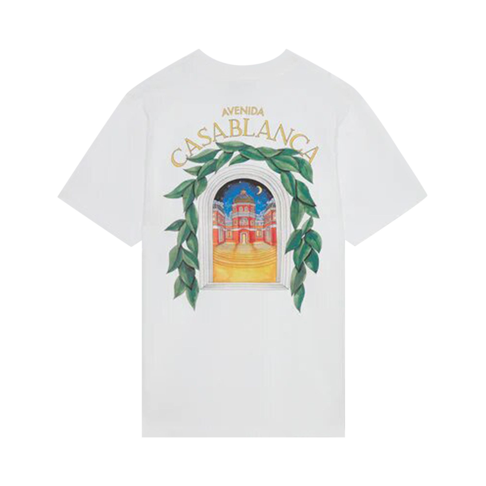 Buy Casablanca Avenida Printed T-Shirt 'White' - MS23 JTS 001 11