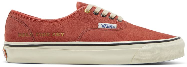 Vans Julian Klincewicz x Vault OG Authentic SP LX Pale Fire Sky   Cherry Tomato