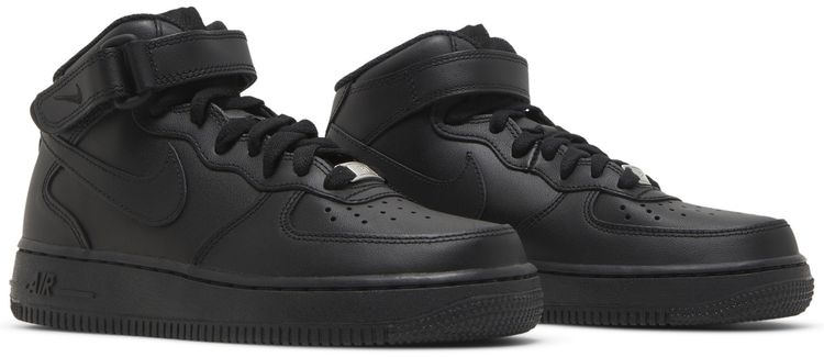 Nike Wmns Air Force 1 07 Mid Triple Black