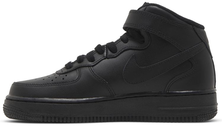 Nike Wmns Air Force 1 07 Mid Triple Black