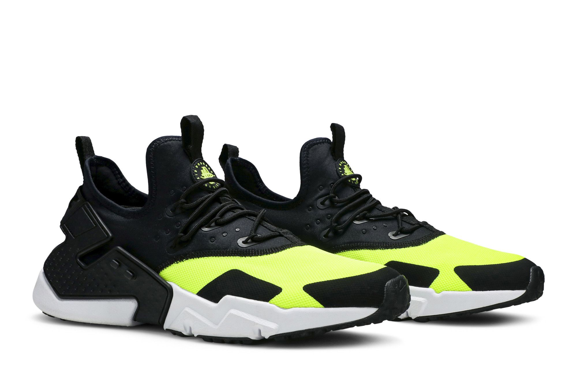 Air huarache drift black and yellow cheap