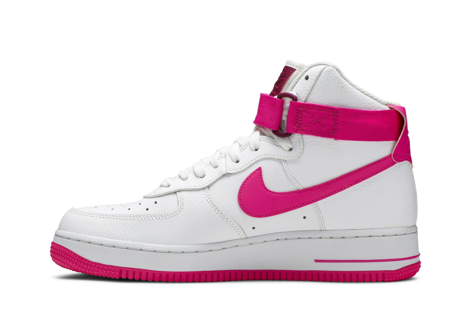 all pink high top air force ones