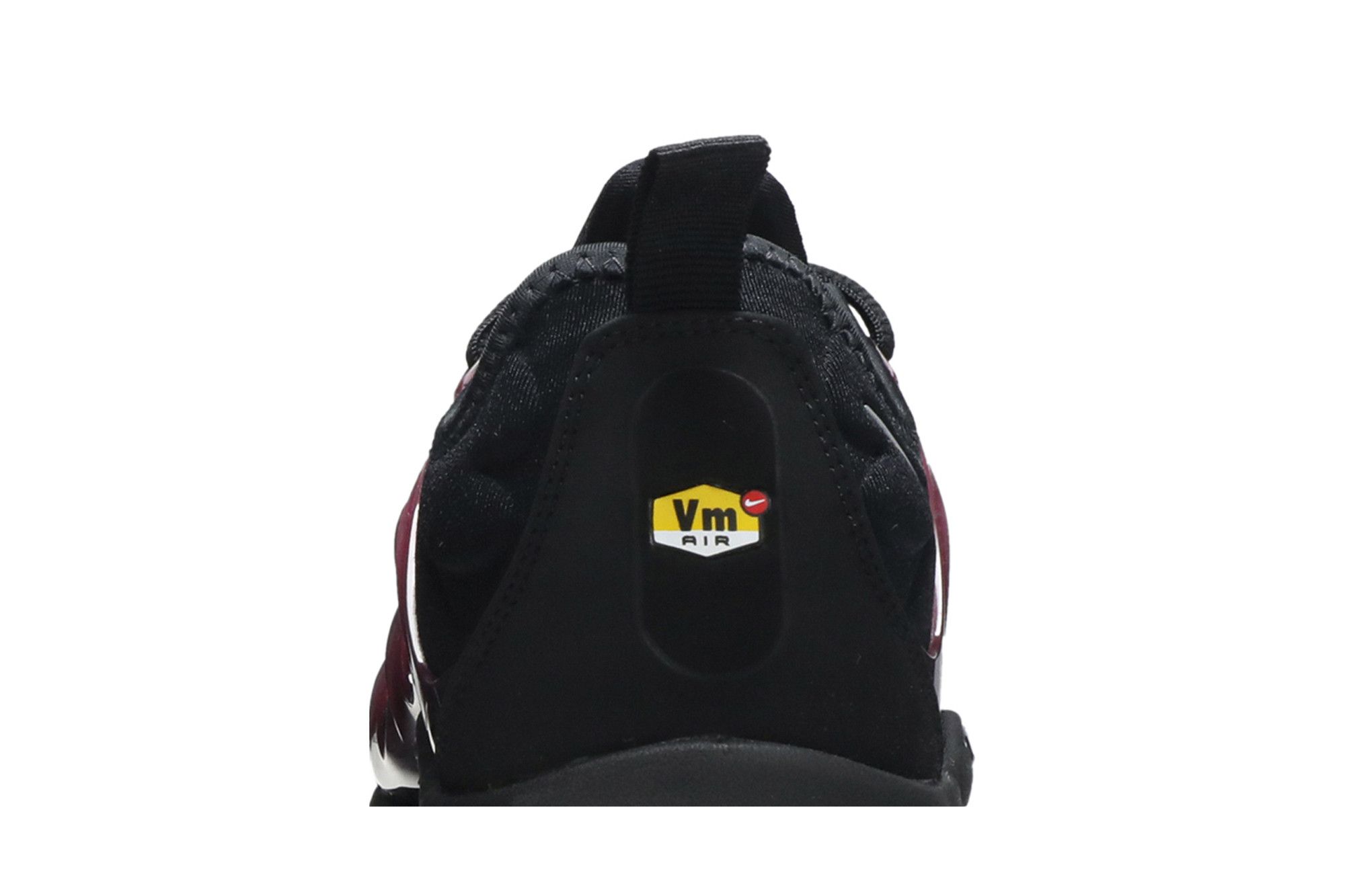 vapormax black noble red