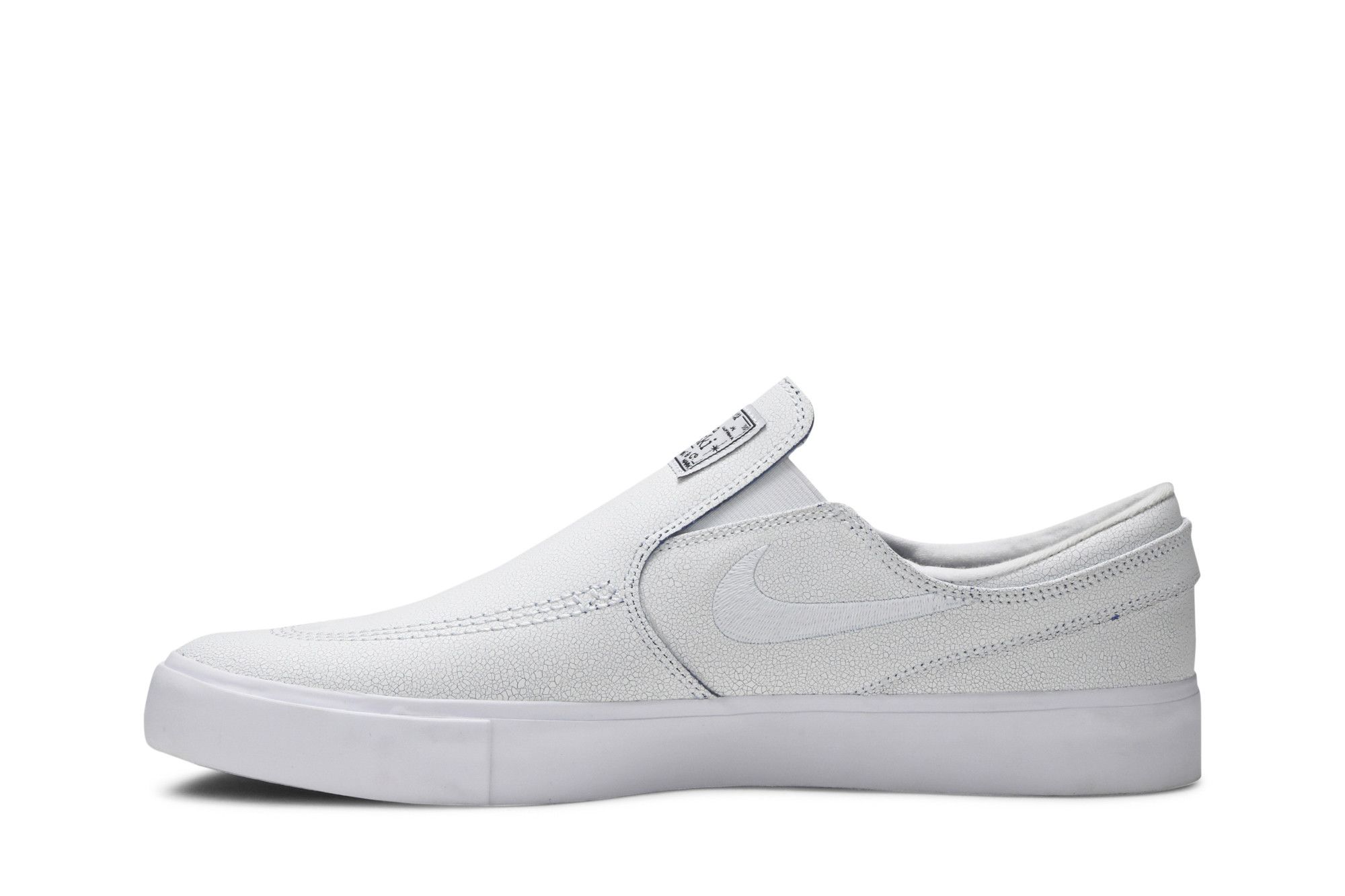 Size 8.5 Zoom Stefan Janoski Slip RM Premium White