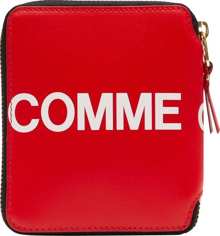 Comme des Garçons Huge Logo Wallet 'Red'