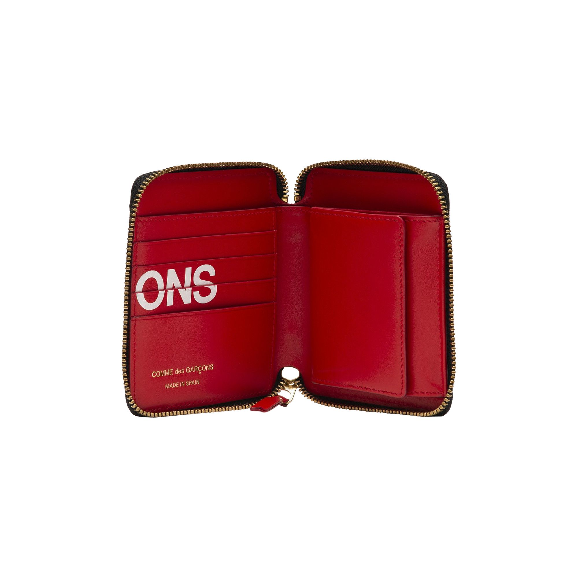 Buy Comme des Garçons Huge Logo Wallet 'Red' - SA2100HL RED