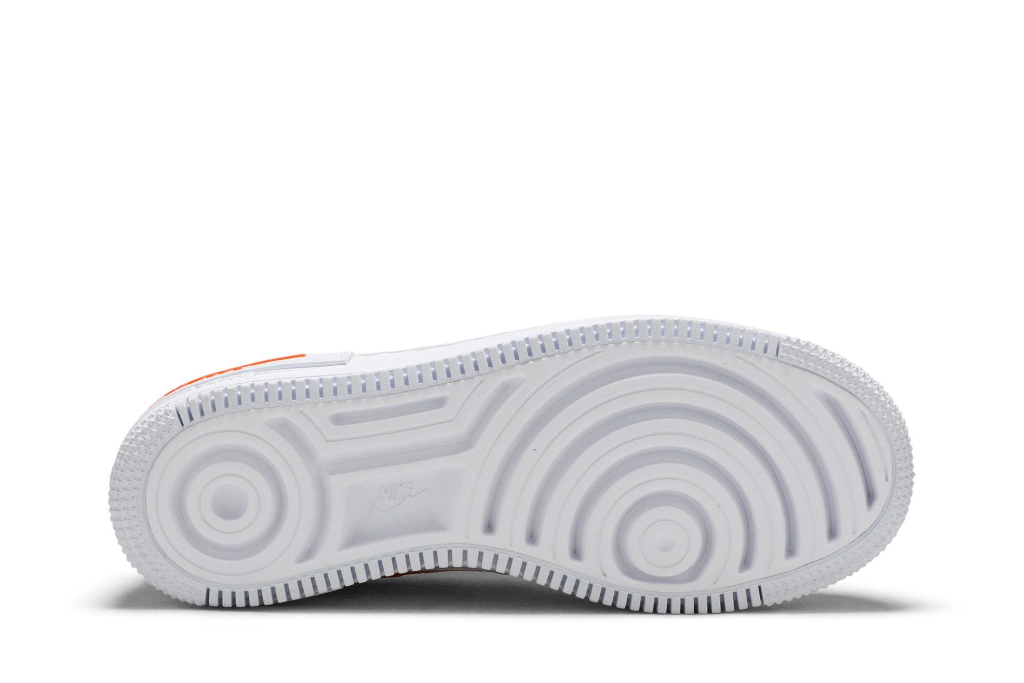 Nike women's air force 1 shadow white/total orange outlet